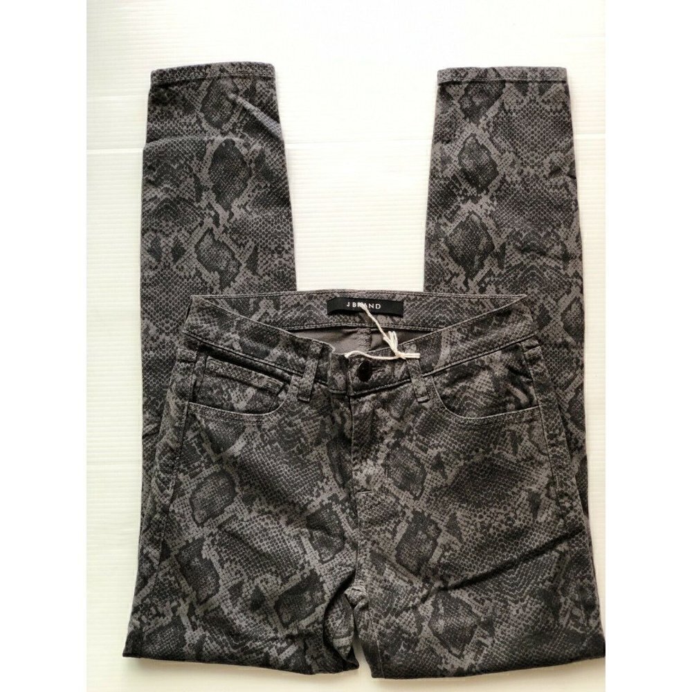 J Brand 835 Mid Rise Crop Skinny Jeans in Tuscan Storm JB001891 Jeans Size 25 - Picture 3 of 10